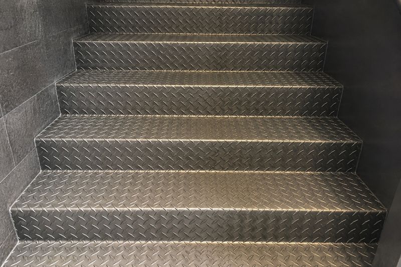 traanplaat trapbekleding